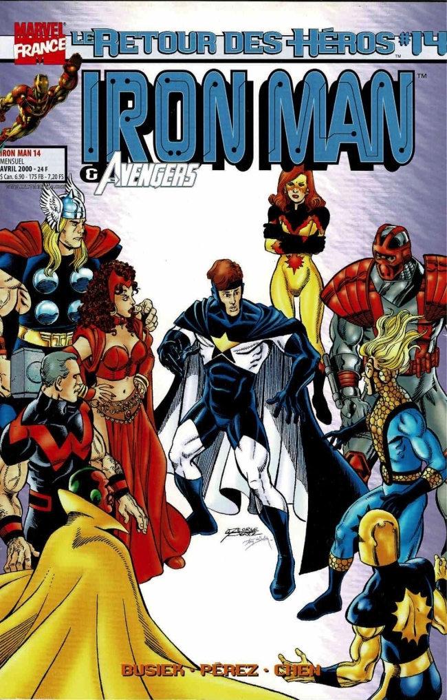 Marvel - Le Retour Des Héros - Iron Man & The Avengers - #14 - (Avril 2000)
