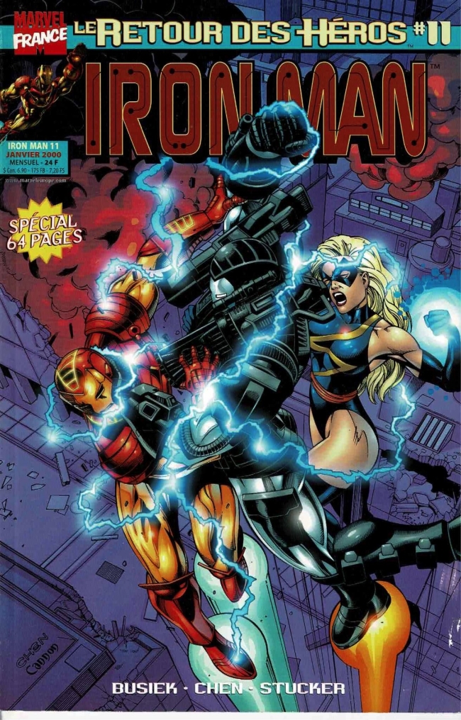 Marvel - Le Retour Des Héros - Iron Man & The Avengers - #11 - (Janvier 2000)