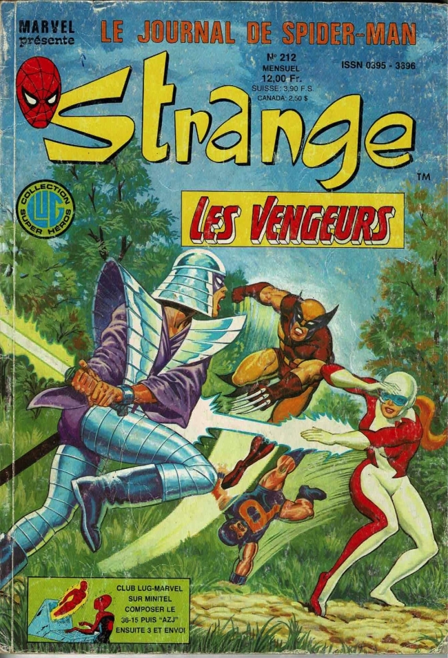 Marvel - Le Journal de Spider-Man - Strange - #212
